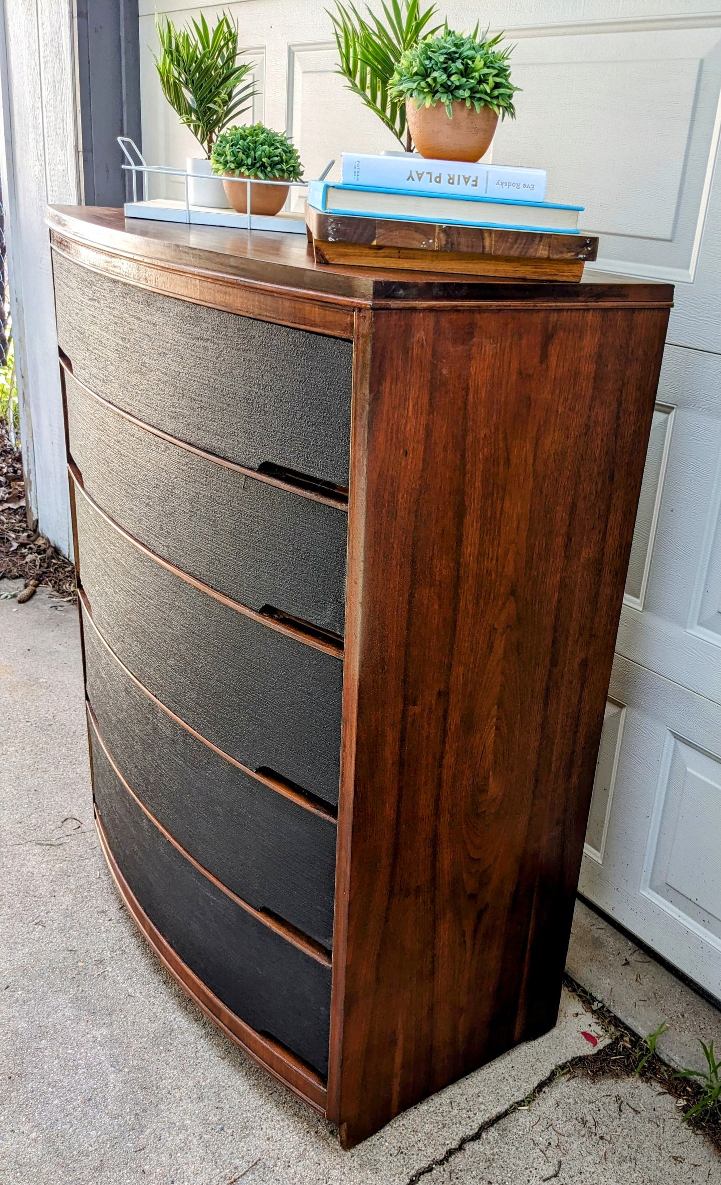 Mid- Century- Modern Tall dresser