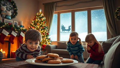 Sleigh Rides and Sticky Fingers: Navigating Christmas with the Kids