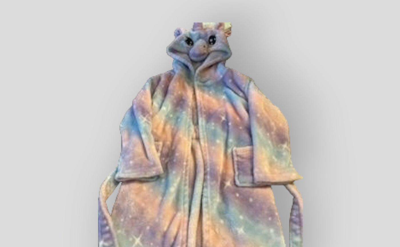 Rainbow unicorn Robe