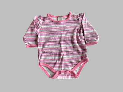 Circo Pink Stripped Onesie (3M)