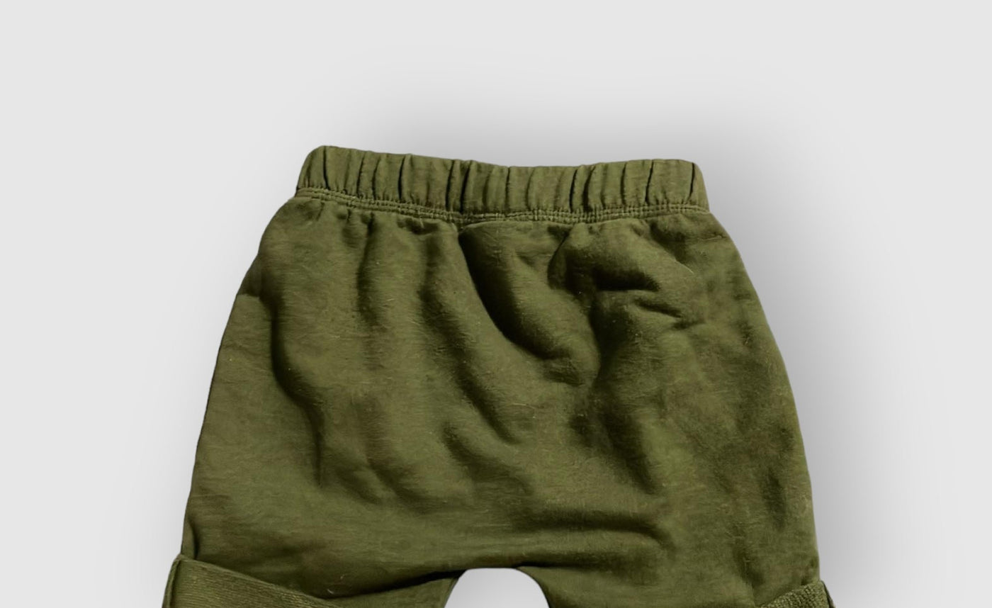 Carter's Green Draw String Shorts (3M)