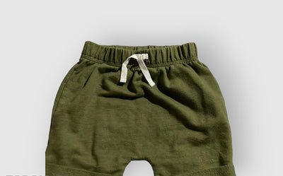 Carter's Green Draw String Shorts (3M)