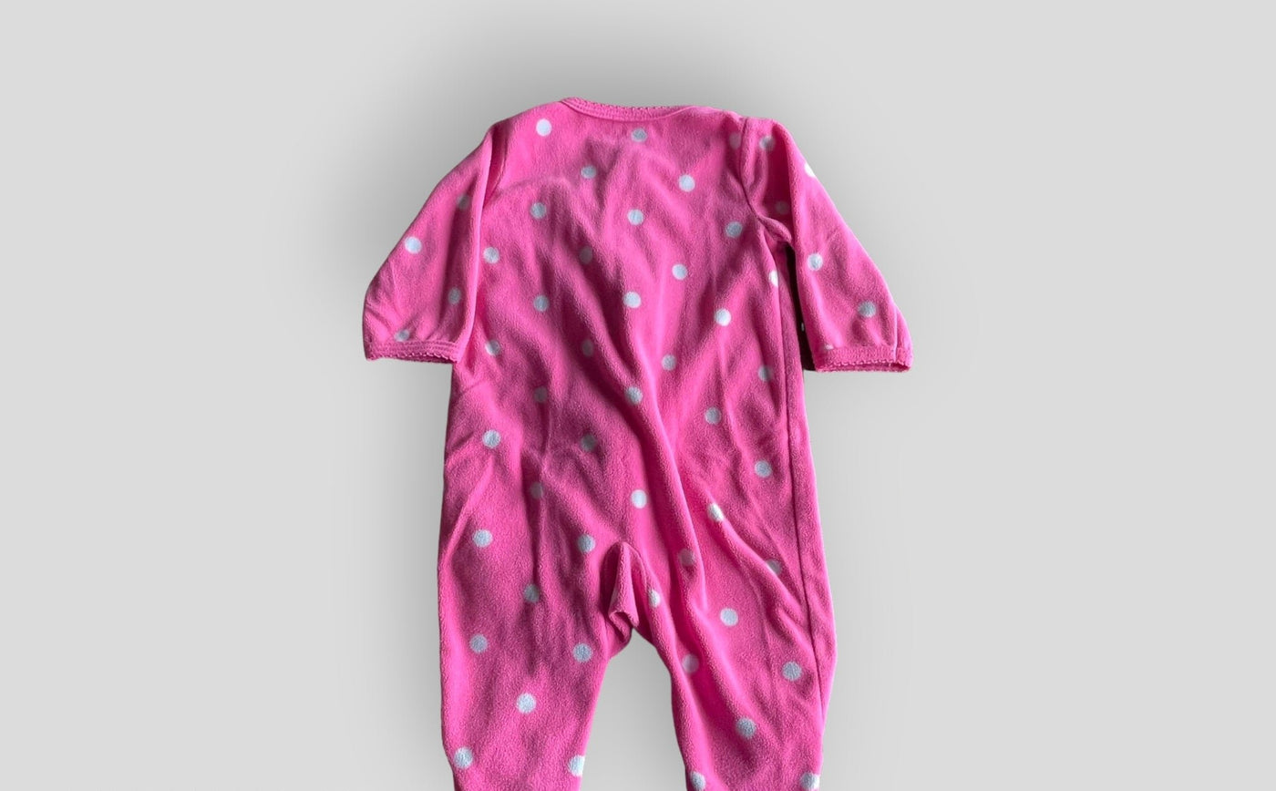 Carter's Pink Polka dot Sleeper (3M)