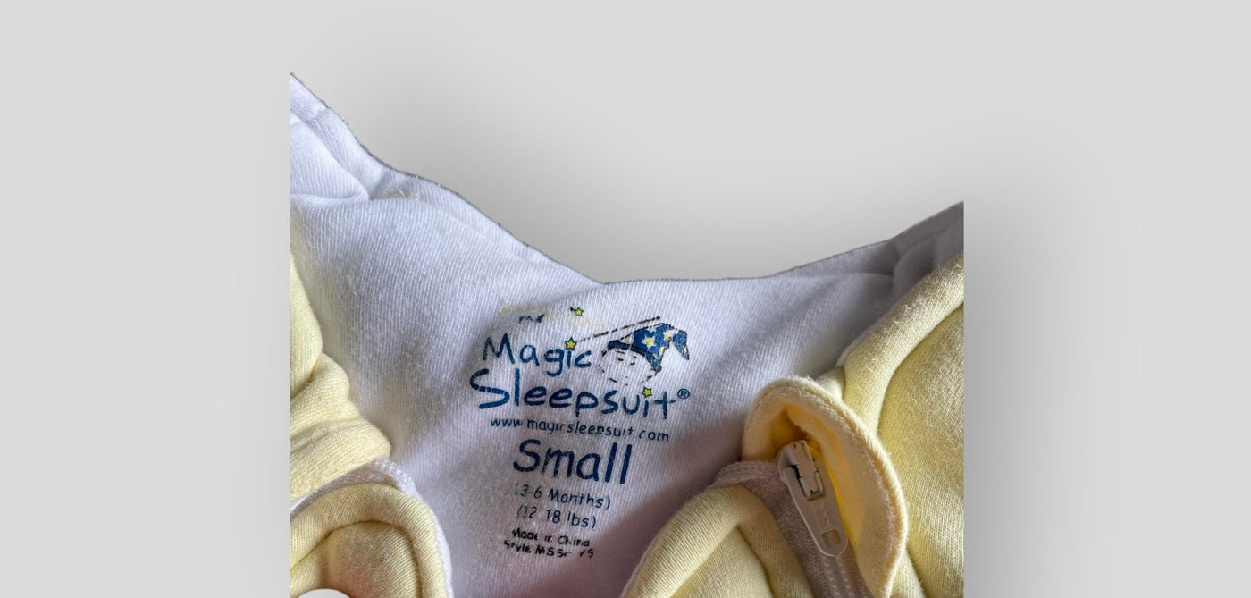 Yellow Baby Merlin Magic Sleep Suit (3-6M)