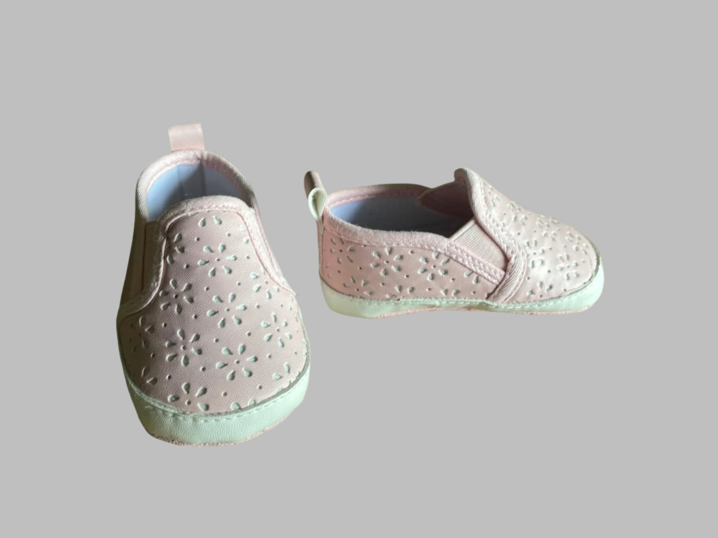 Pink Floral Shoe (Infant 4)