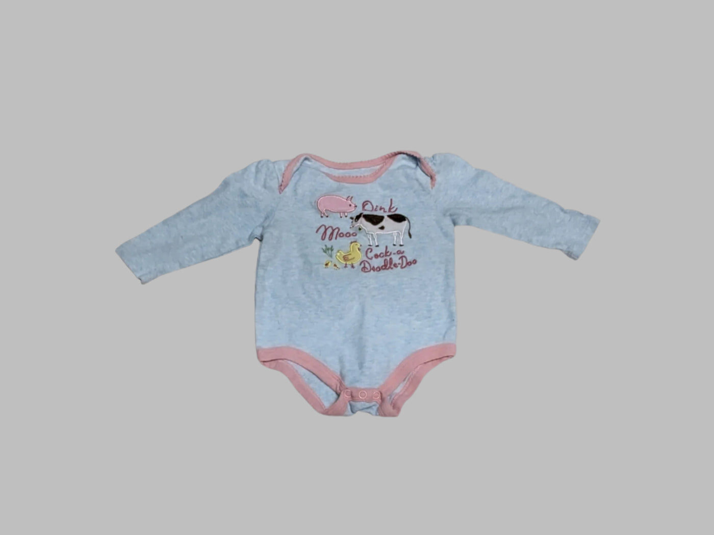 Girl infant 6-9m onesie