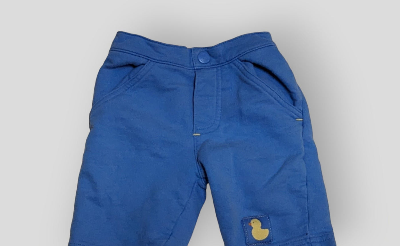 Carter's Blue Pants with a Ducky (NB)