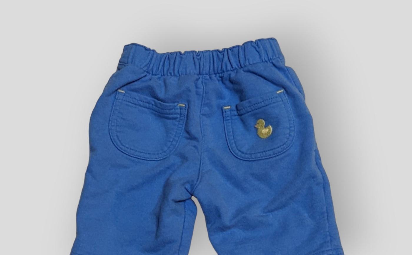 Carter's Blue Pants with a Ducky (NB)