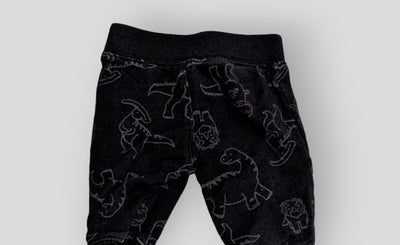 Just One You Black Dinosaur Sweat Pants (3M)