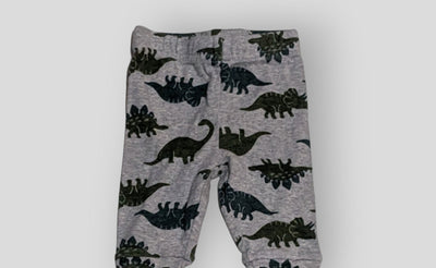 Just One You Grey Dinosaur Pants (3M)