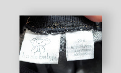 Koala Baby Dark Grey Sweat Pants (3M)