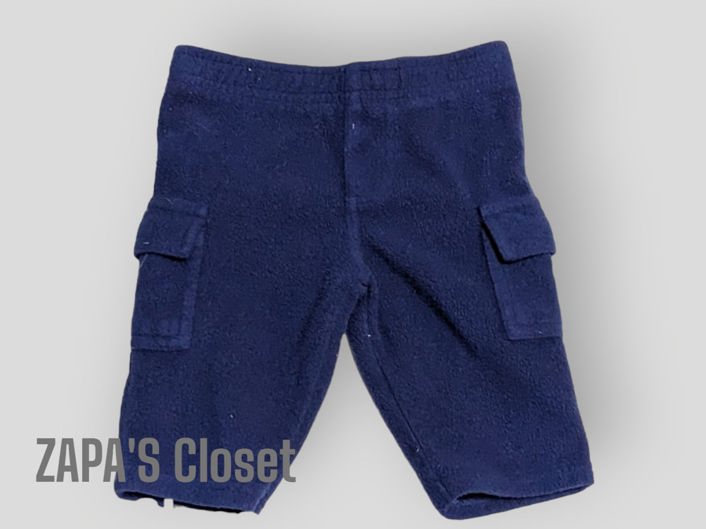 Garanimal's Dark blue Fleece Cargo Pants (3M)