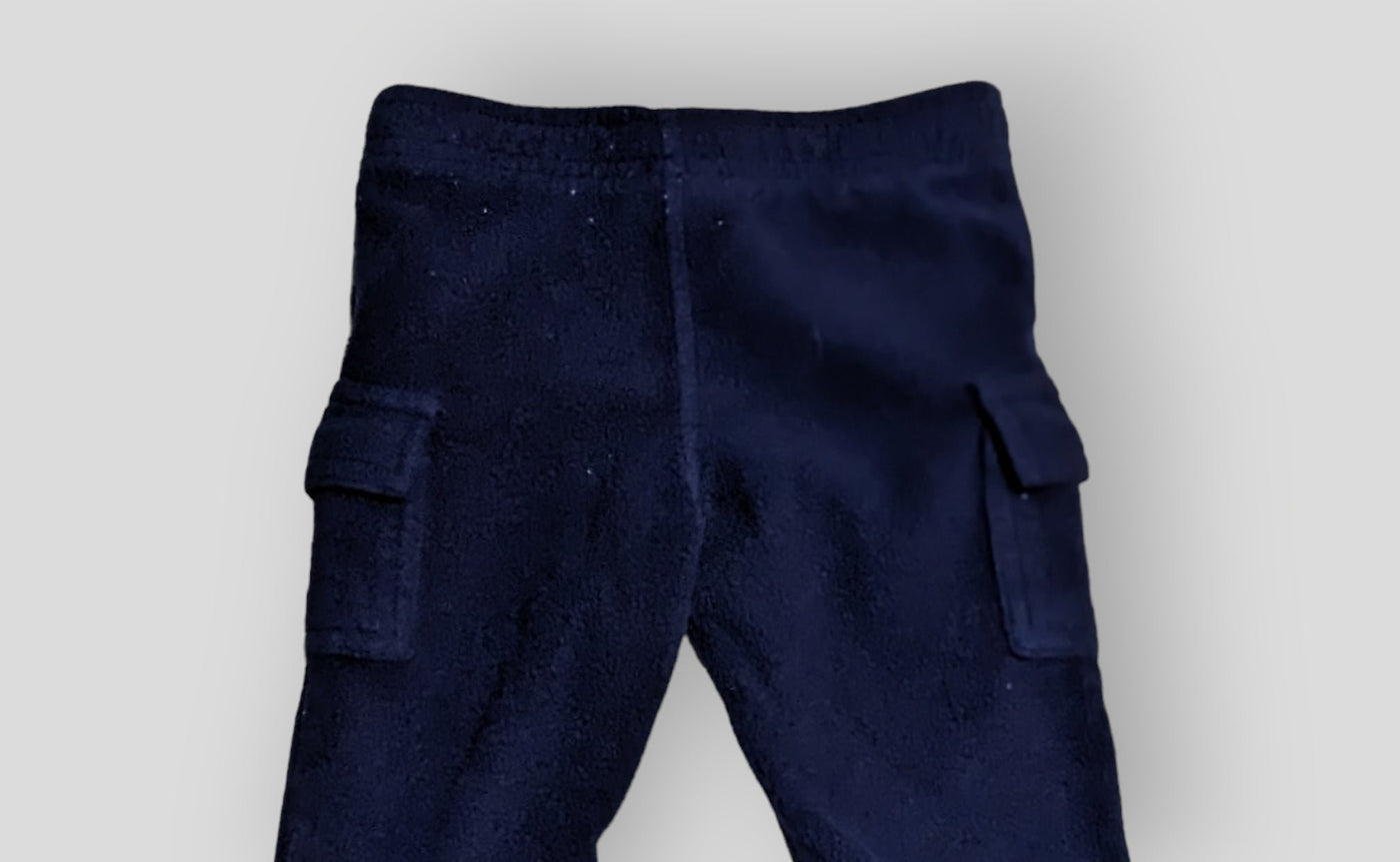 Garanimal's Dark blue Fleece Cargo Pants (3M)