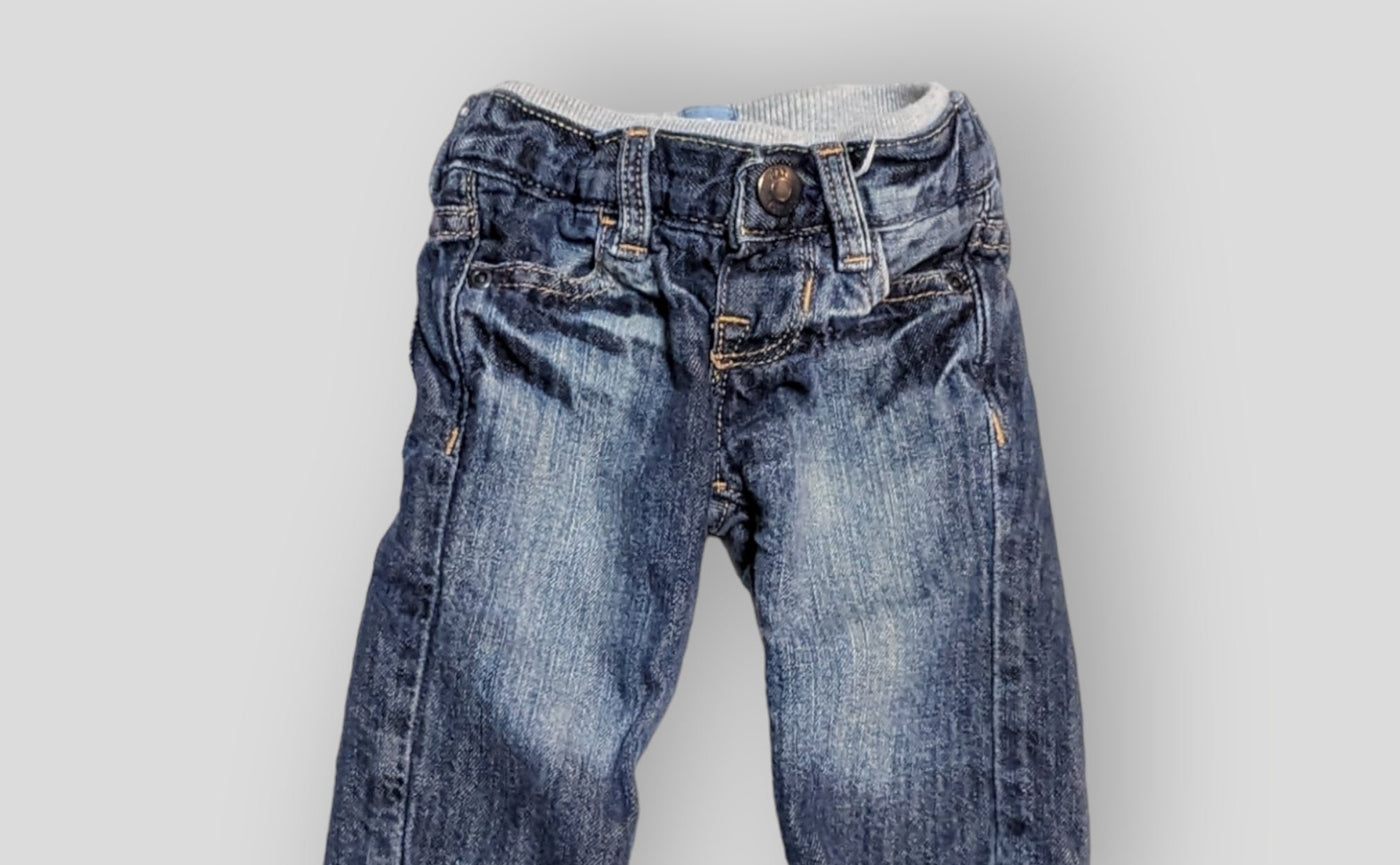 Baby Gap Lined Blue Jeans (3M)