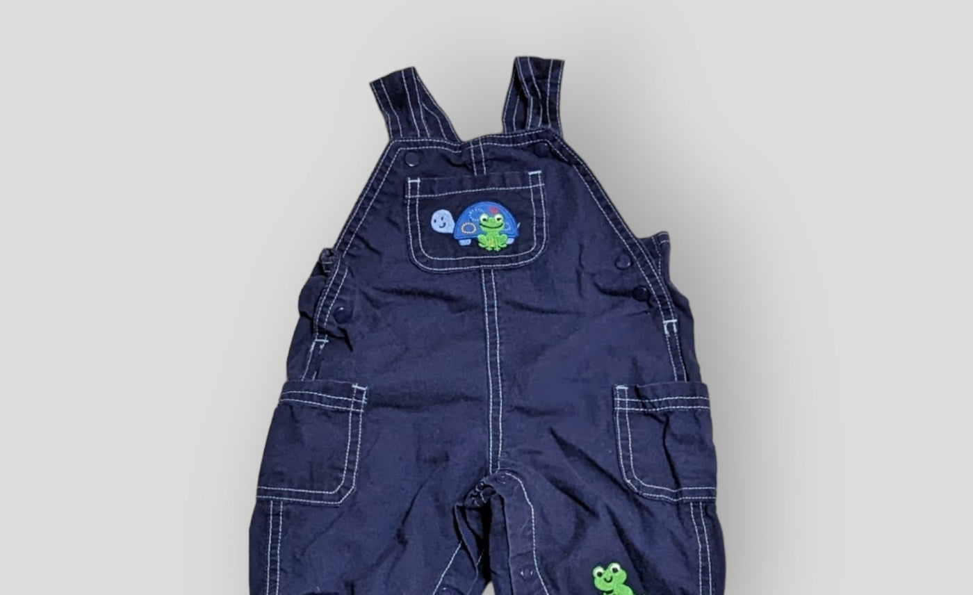 Child of Mine Blue Cargo Overall (3M)