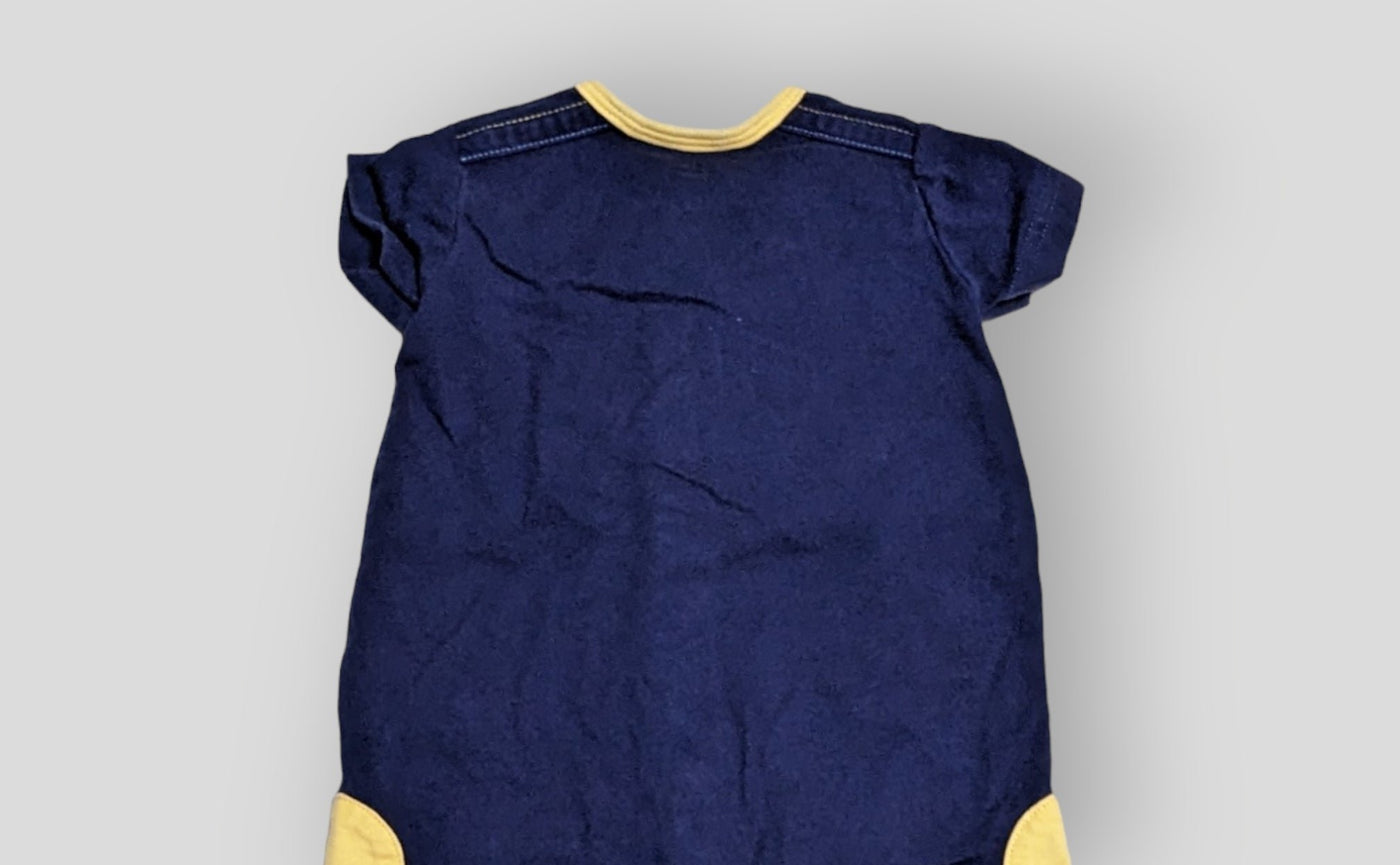 Blue Puppy Short Sleeve Sleeper (3M)