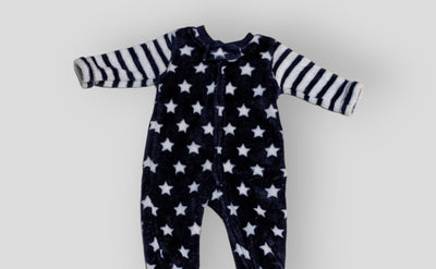 Swiggles Stars and Stripes Fleece Sleeper (3M)