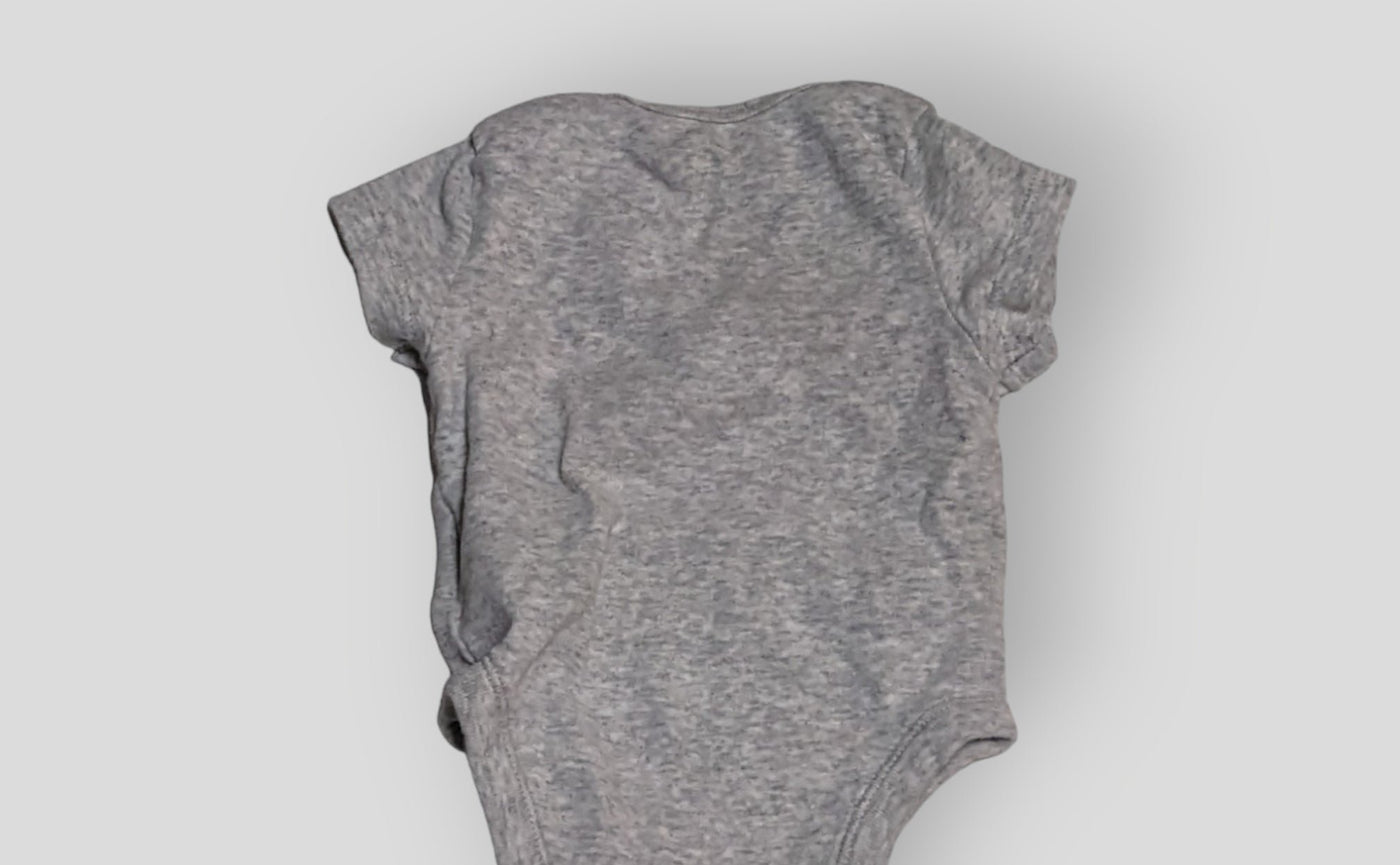 Grey "Awesome Like Auntie" Onesie (3M)