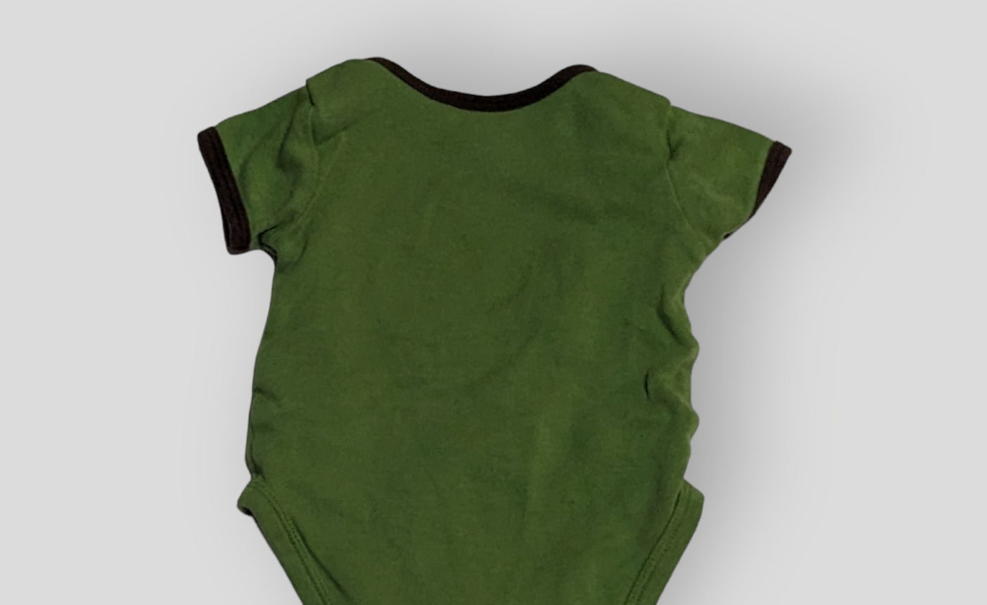 Green "My Grandpa is the best" Onesie (3M)