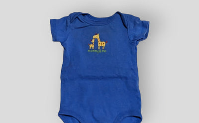 Blue "Mommy & Me" Onesie (3M)