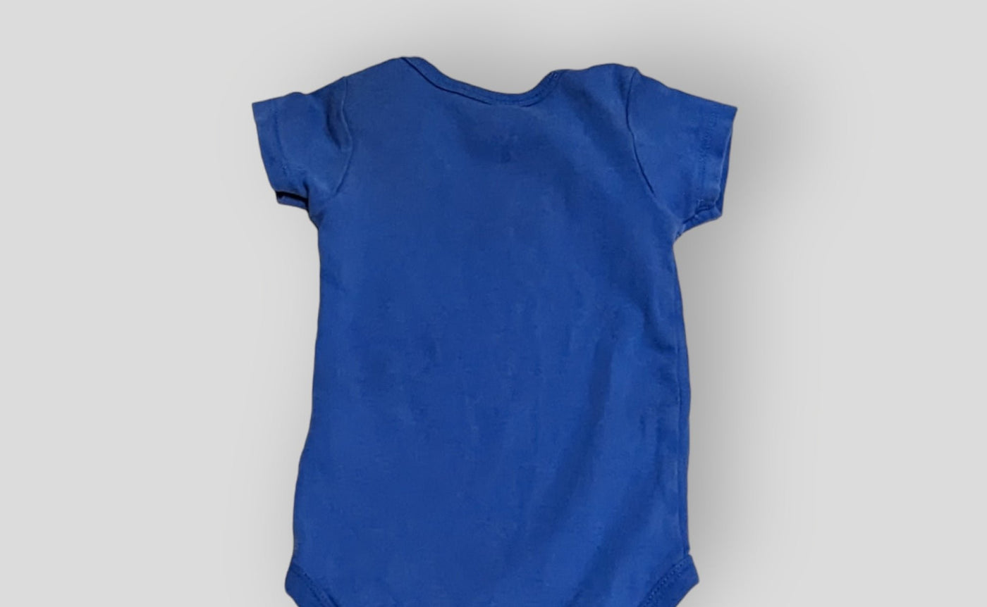 Blue "Mommy & Me" Onesie (3M)