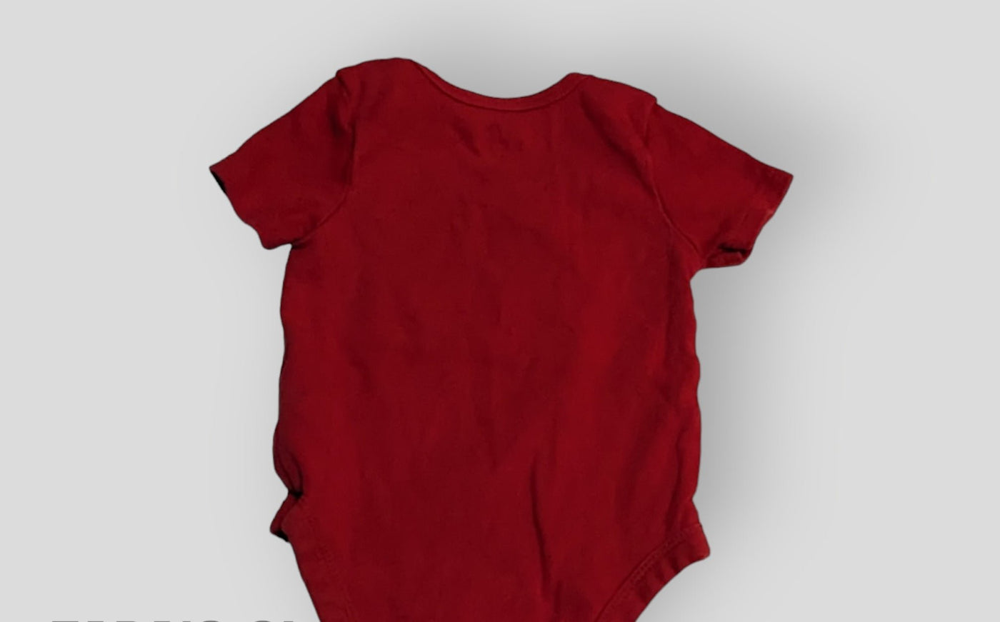 Red "King of the Road" Onesie (3M)