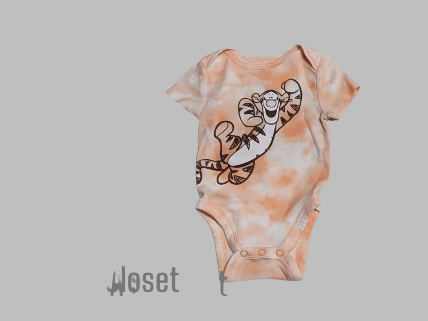 Disney Orange TIGGER Onesie (3M)