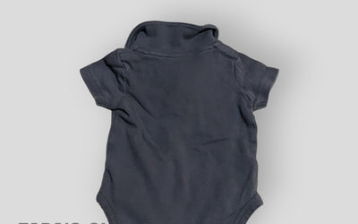 Baby Gap Grey Collared Onesie (3M)