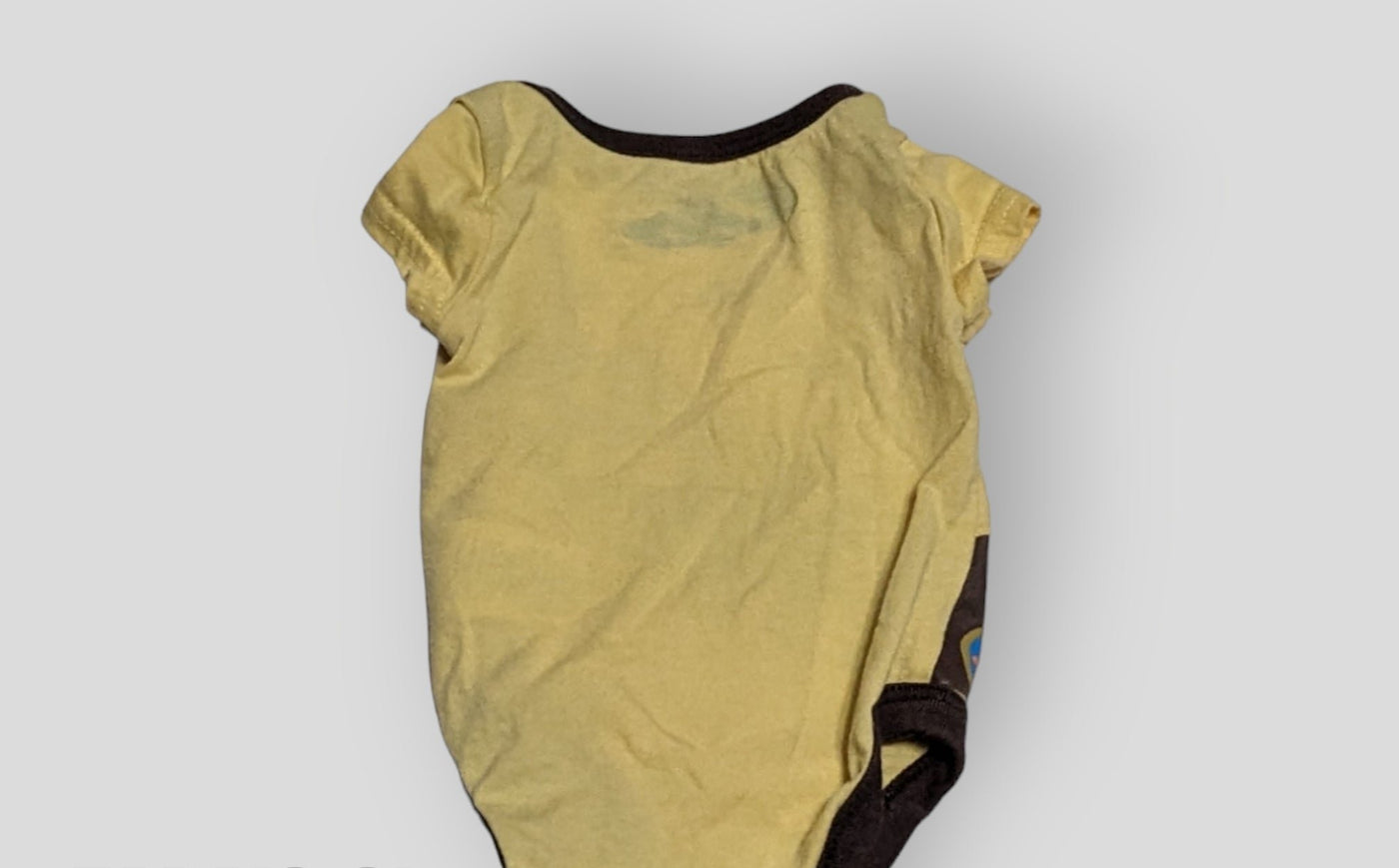 Yellow " Wilderness Scout" Onesie (3M)