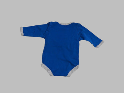 Bon Bebe Blue rocket ship onesie (3M)