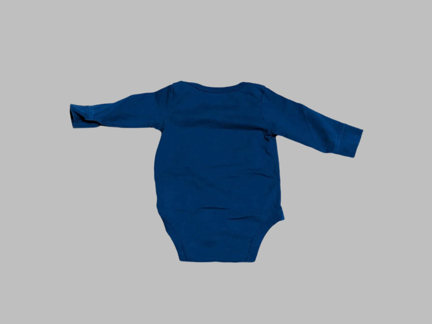 Cat & Jack Blue "Little Dude Big Heart" Long Sleeve (3M)