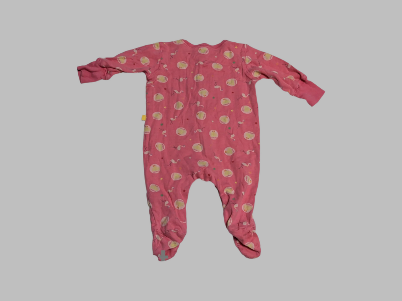 Osh Gosh Bigosh Pink Flamingo Sleeper (3-6M)