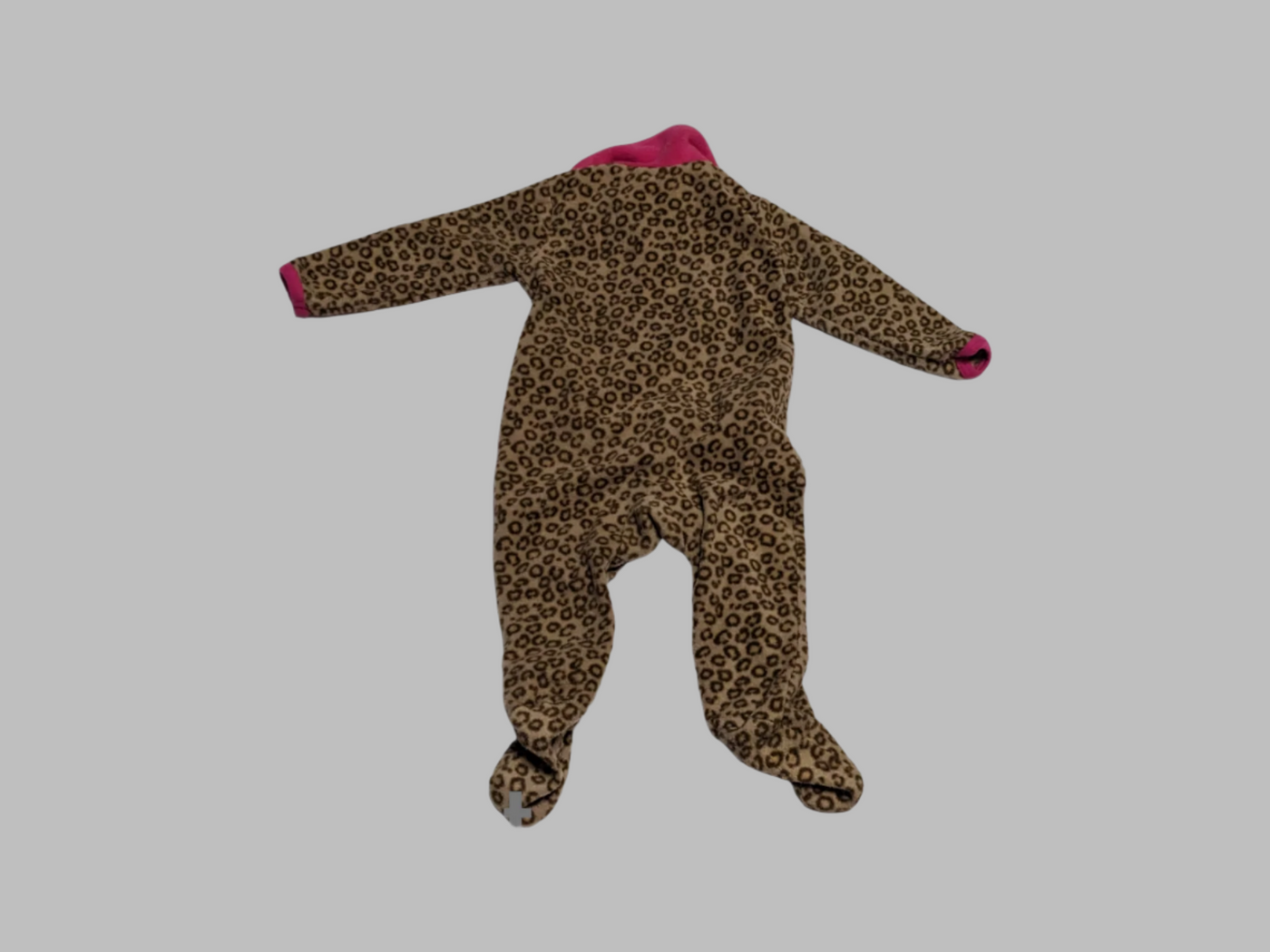 Weeplay Brown Cheetah Print Sleeper (6-9M)