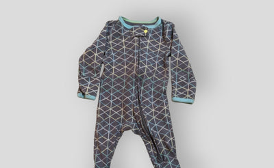 Cloud Island Grey Geometric Shape Sleeper (NB)