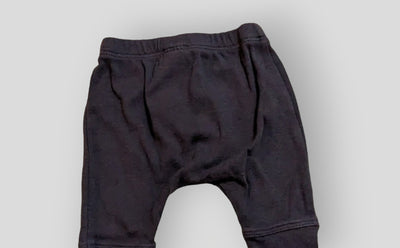 Carter's Black Pants with buttons (NB)