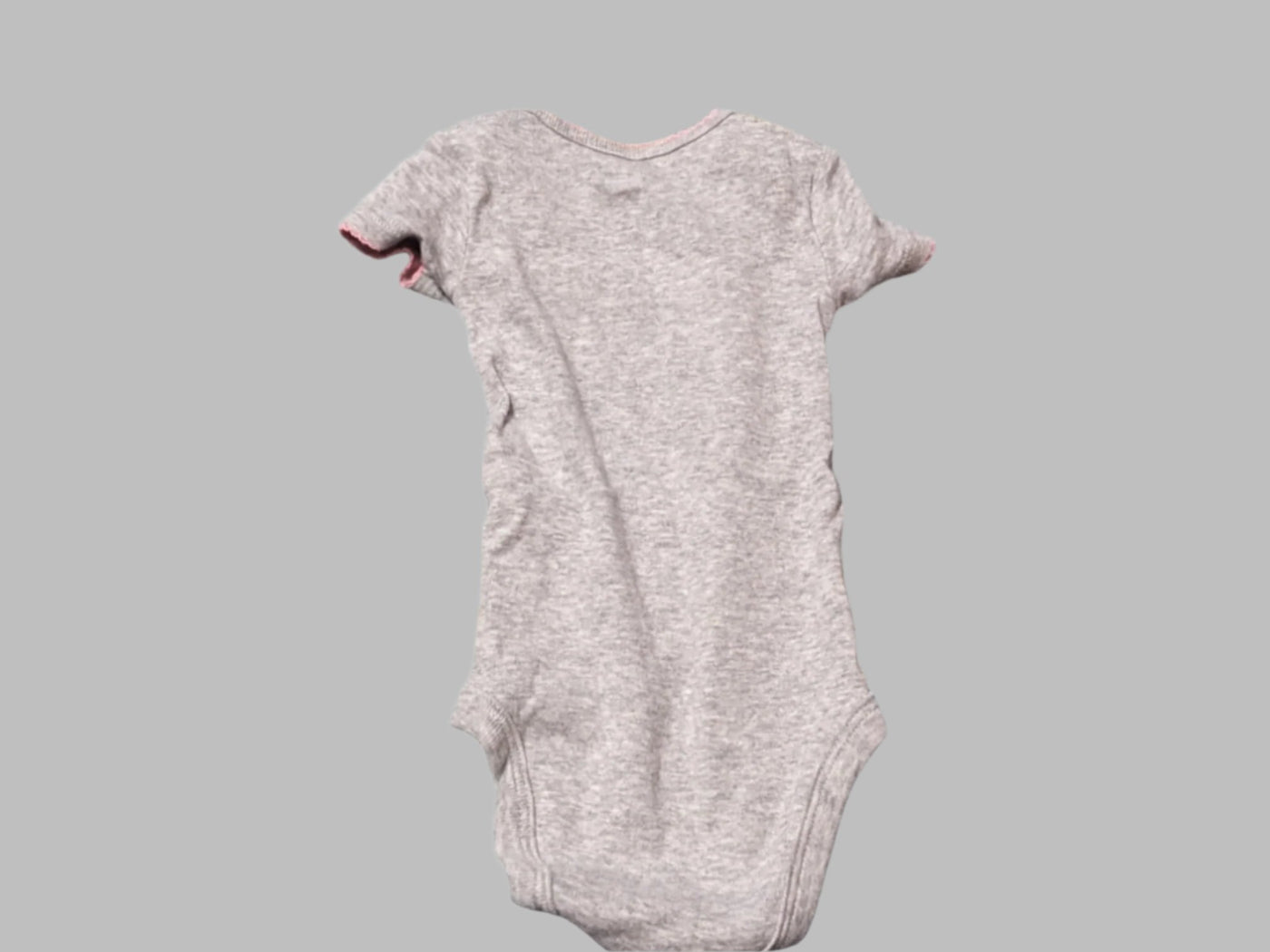 Carter's Grey "Wild for Mommy" Short Sleeve onesie (3M)