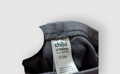 Child of Mine Grey Stretchy Pants (3M)