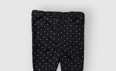 Just One You Black and white Polka Dot Pants (3M)