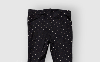 Just One You Black and white Polka Dot Pants (3M)