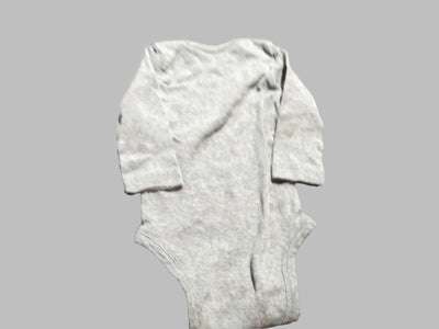 Carter's Grey Dinosaur Half Sleeve onesie (3M)