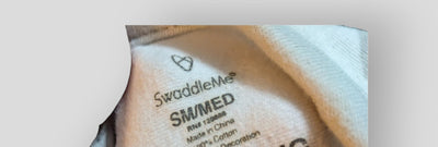 Swaddle Me Grey Striped Sleep Sack (S/M)