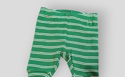 Just One You Green Reindeer Pants (NB)