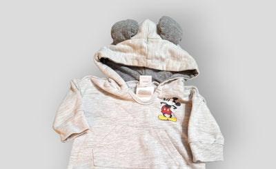 Disney Grey Mickey Mouse Sweater (NB)