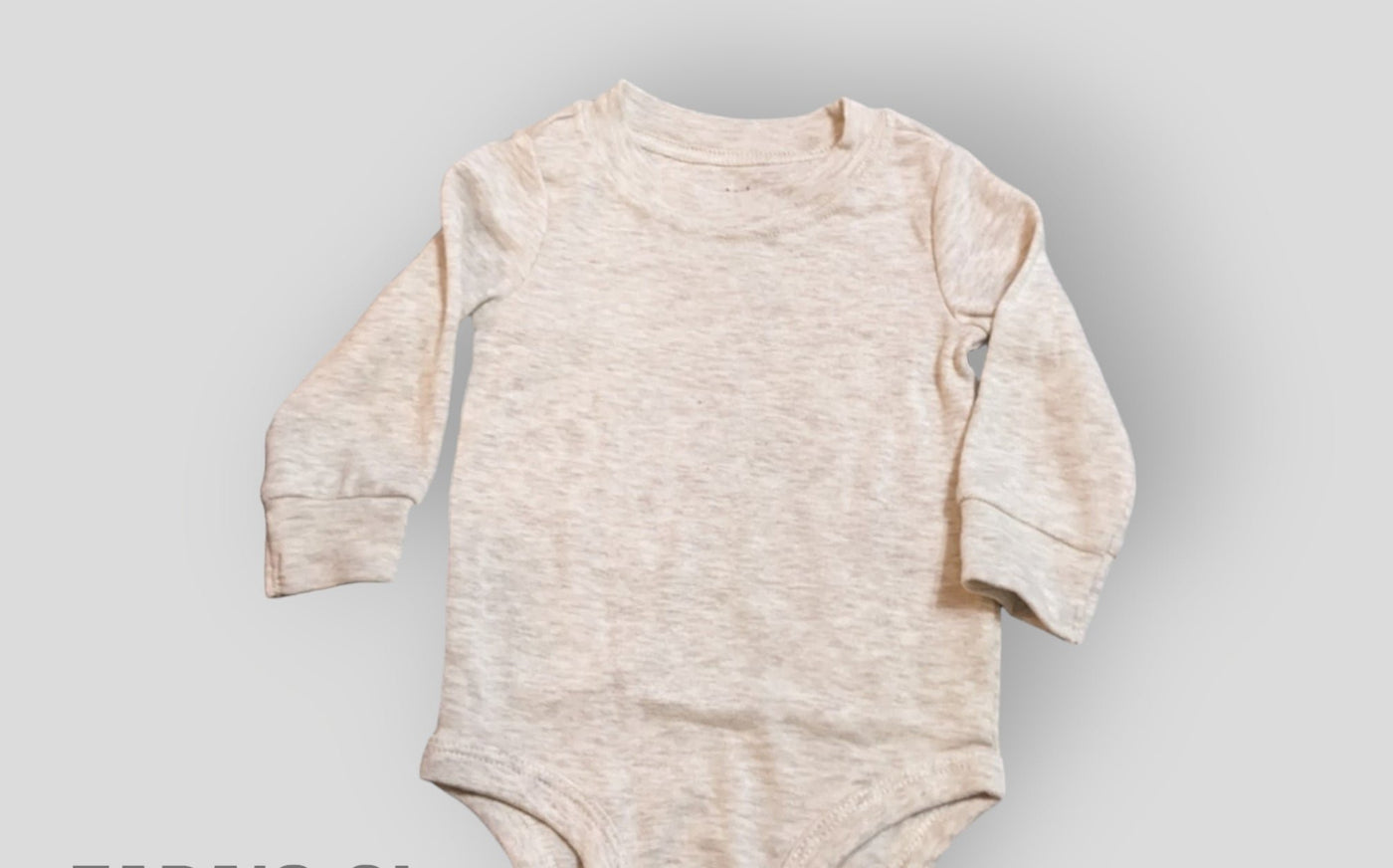 Grey Long Sleeve Onesie